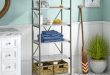 Free Standing Bathroom Shelving You'll Love | Wayfair