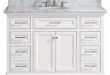 White - Marble - Bathroom Vanities - Bath - The Home Depot