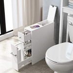 Amazon.com: Spirich Home Slim Bathroom Storage Cabinet, Free