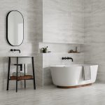 Wickes Callika Mist Grey Porcelain Tile 600 x 300mm | Wickes.co.uk