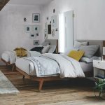 Modern Bed - Linen Weave (Natural) | west elm