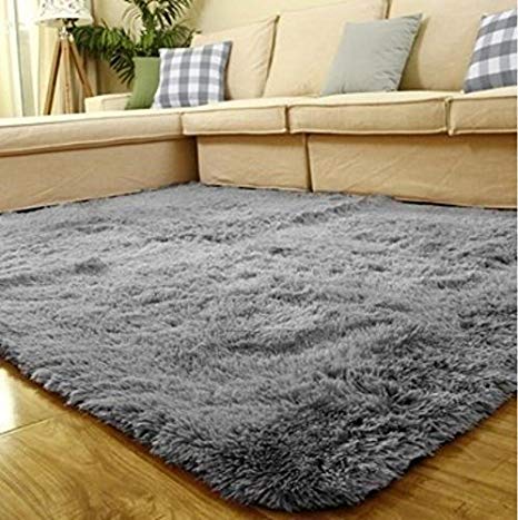 Amazon.com: ACTCUT Super Soft Indoor Modern Shag Area Silky Smooth