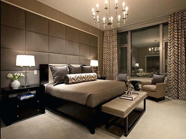 Luxurious bedroom interiors