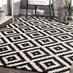 Black and White Rugs: Amazon.com