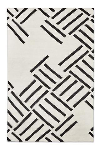 Add Sophistication and Interest with Black and White Rugs u2013 BURKE DECOR