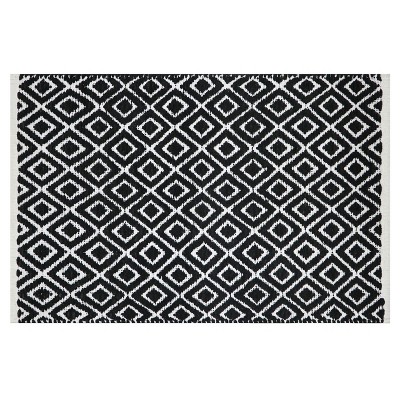 Diamond Bath Rug Black/White - Project 62™ : Target