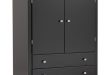 Clothing Armoire Black - Prepac : Target