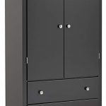 Amazon.com: Black Sonoma 2 Door Armoire: Kitchen & Dining