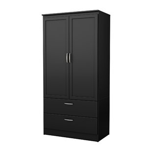 Black Armoires & Wardrobes You'll Love | Wayfair