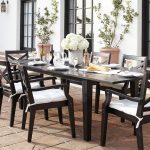 Hampstead Painted Extending Table & Chair Dining Set, Black