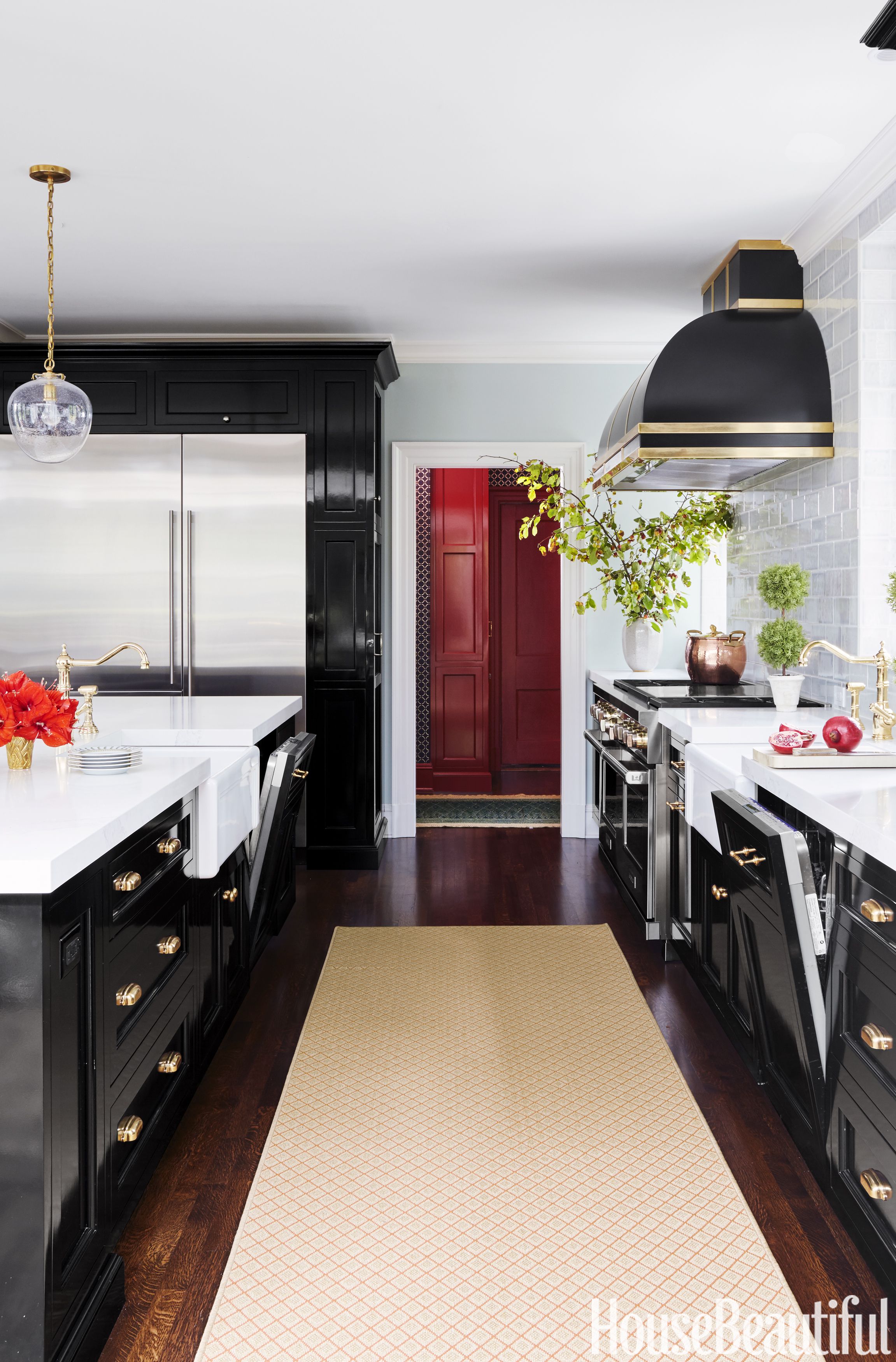 10 Black Kitchen Cabinet Ideas - Black Cabinetry and Cupboards