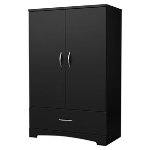 Black Armoires & Wardrobes You'll Love | Wayfair