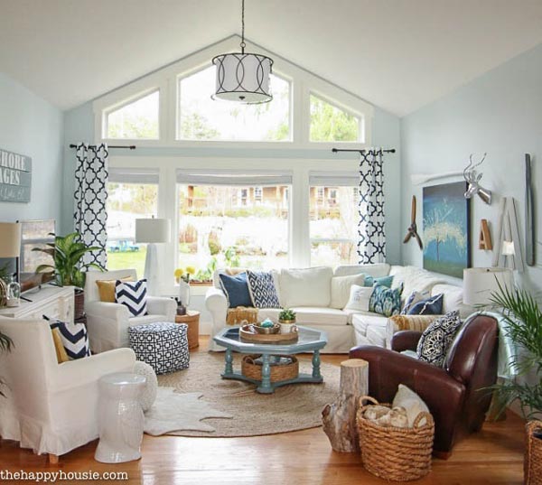 75 Inspiring Blue Living Room Photos | Shutterfly