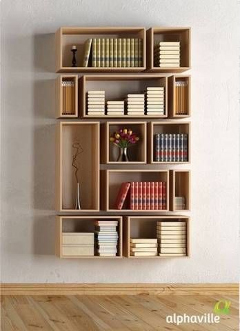 45 DIY Bookshelves: Home Project Ideas That Work | Shelves