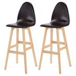 Amazon.com: NYJS Bar Stool,Bar Chair Wooden Kitchen Bar Stools,Bar