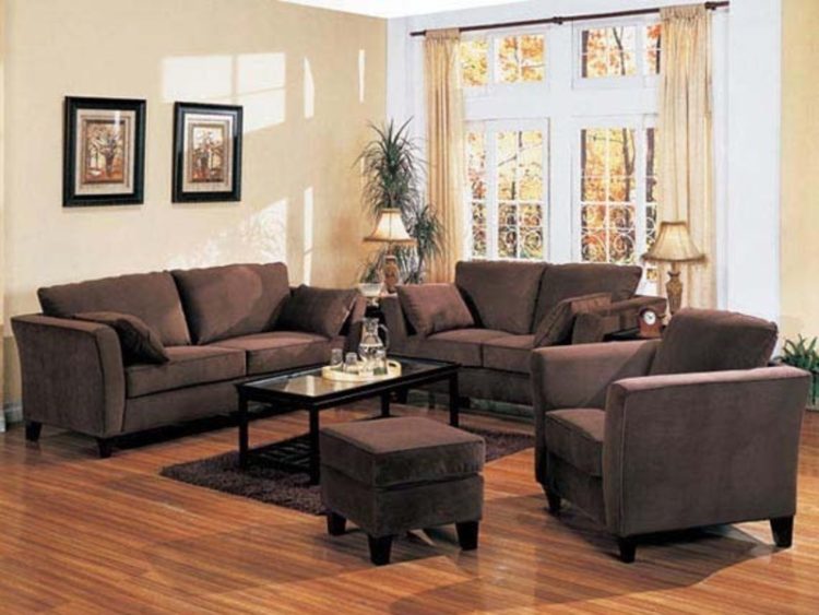 20 Beautiful Brown Living Room Ideas