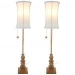 Set of 2 Antiqued Finish 28.5