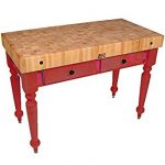 Amazon.com: American Heritage Rustica Butcher Block Table Size