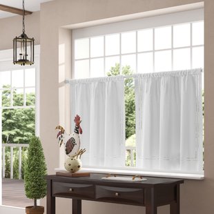 Tier Valances & Kitchen Curtains You'll Love | Wayfair