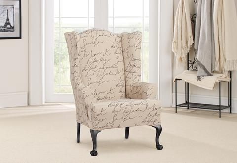 Wingback Chair Slipcovers | Furniture Covers | SureFit