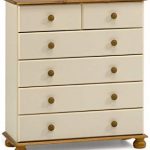 Steens Richmond 4 plus 2 Drawer Pine Chest of Drawers, Cream: Amazon