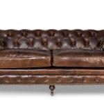 Castered Chesterfield Sofa