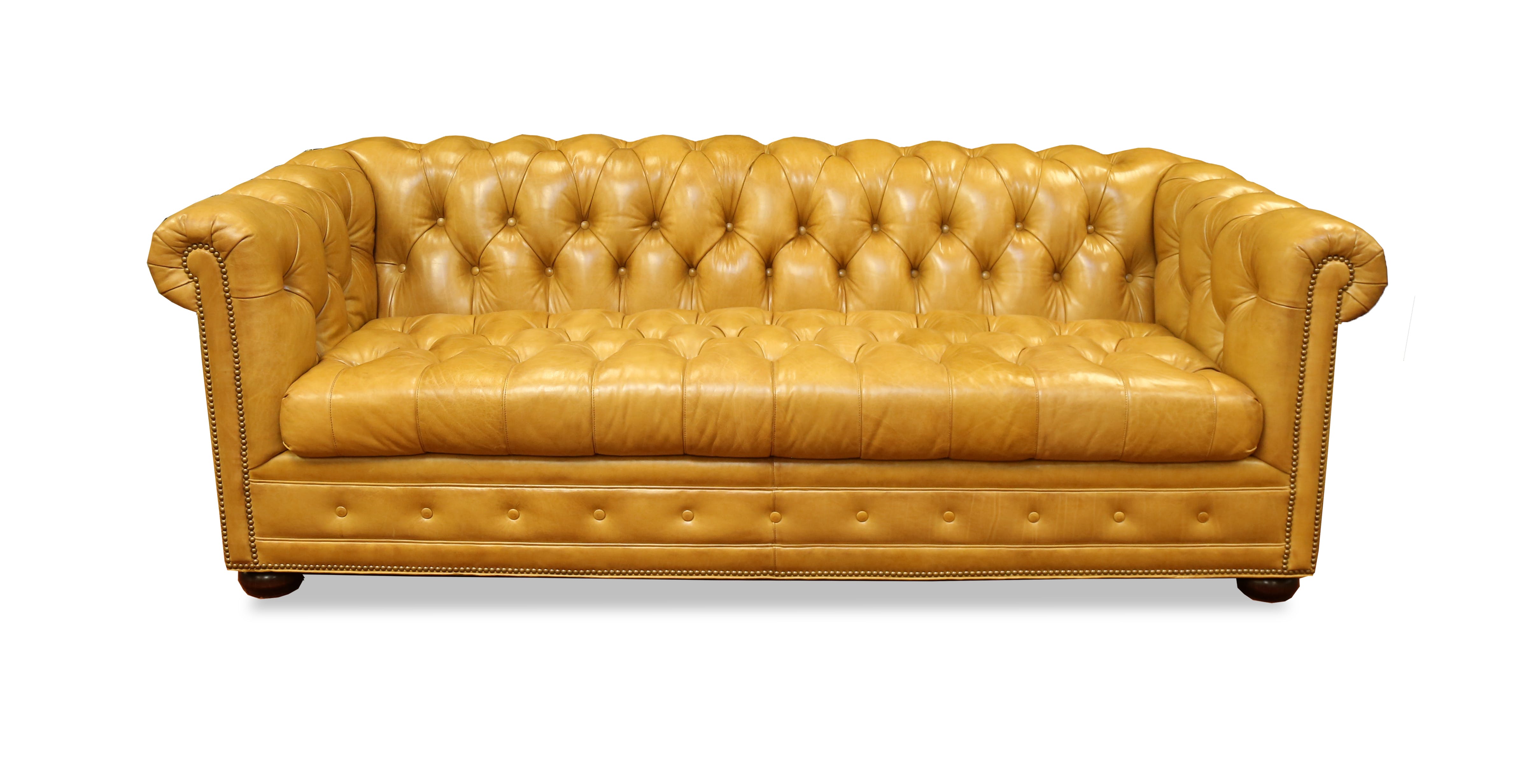 Kent Leather Chesterfield Sofa