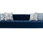 Navy Chesterfield Sofa