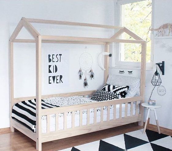 15 Irresistible Child's Bed Designs In The Form Of House