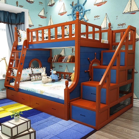 Child bed with exciting colors  and beautiful designs