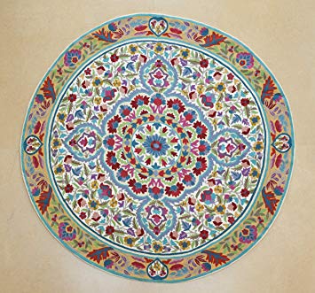 Amazon.com : 5 ft round, Mandala rug, floral area rugs, cool rugs