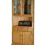 Amazon.com - Eagle Classic Oak Corner Dining Hutch/Buffet, Medium