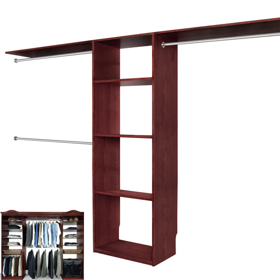 Solid wood closets: Walk In Closet Organizer System CHERRY, Walk In