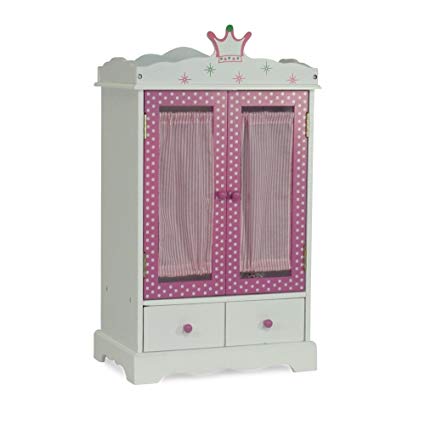 Amazon.com: 18 Inch Doll Closet Wish Crown | Doll Clothes Storage