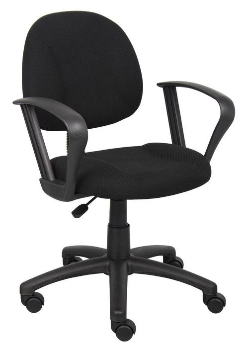 OCC Posture Task Chair Black Computer Desk Chair Loop Arms u2014 Nicer