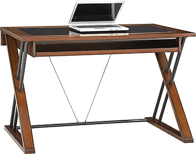 Whalen® Astoria Computer Desk, Brown Cherry | Staples