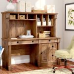 Three Posts Orviston Computer Desk with Hutch & Reviews | Wayfair