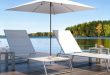 Modern White Patio Umbrellas | AllModern