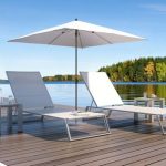 Modern White Patio Umbrellas | AllModern