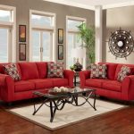 how to decorate with a red couch - Google Search | new house | Red