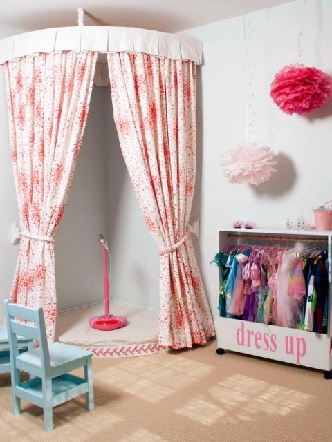 How to cool curtains for  children’s playroom online