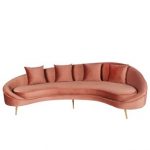 Curved Couch | Wayfair