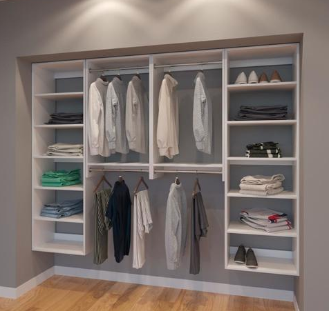 4 Custom Closet Designs for Small Closets - Modular Closets