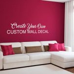 Custom wall decals | Etsy