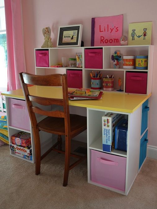 DIY Desk for Kids | I Can't Believe I Did This | Diy desk, Kid desk