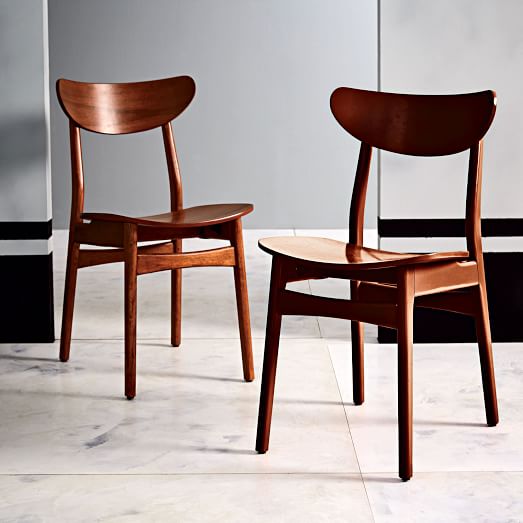 Classic Café Walnut Dining Chair | west elm