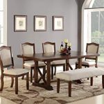 Amazon.com - Dining Room Formal Look Classic 6pc Set Dark Cherry