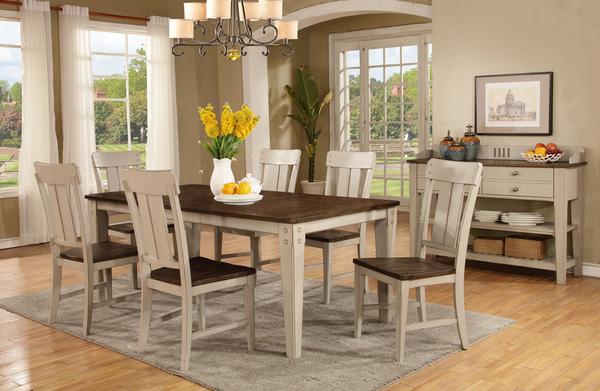 7-Pc. Dining Room Set | Cardi's Furniture & Mattresses