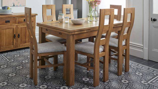 Oak Dining Table and Chairs | Dining Table Sets | Oak Furnitureland