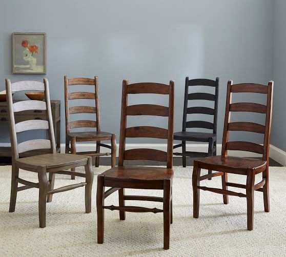 Wynn Ladderback Dining Chair | Pottery Barn